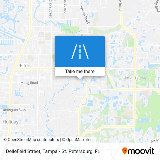 Mapa de Dellefield Street