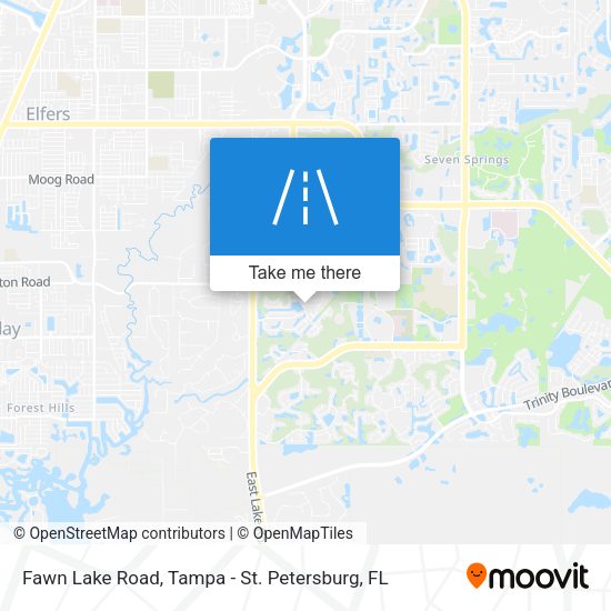 Mapa de Fawn Lake Road