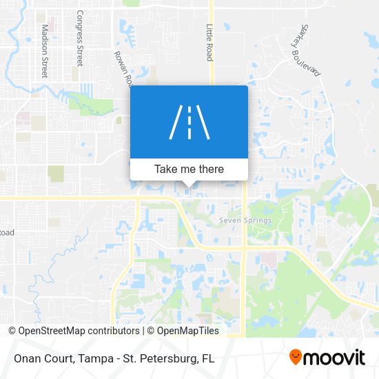 Onan Court map