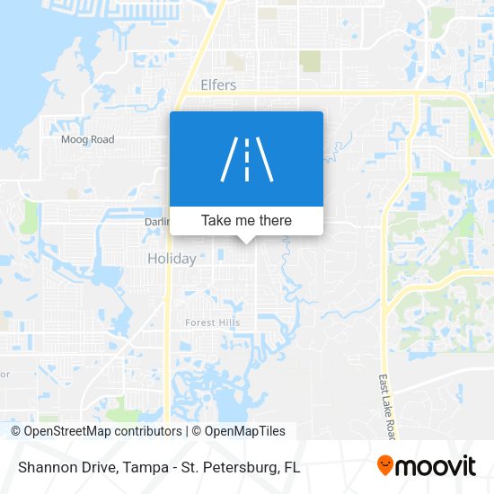 Shannon Drive map