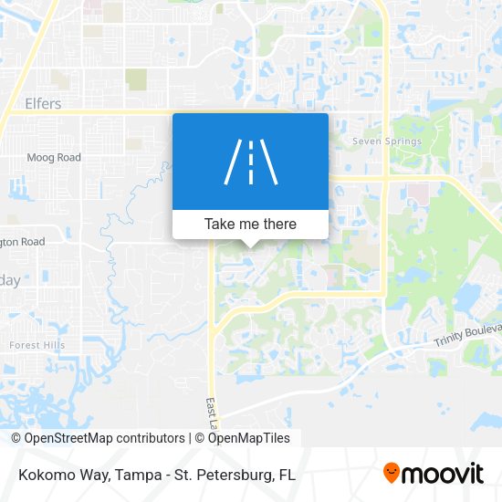 Mapa de Kokomo Way
