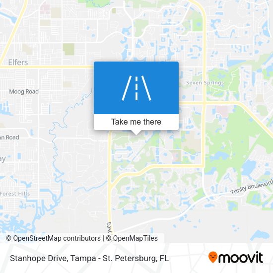 Stanhope Drive map