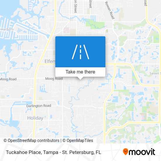 Tuckahoe Place map