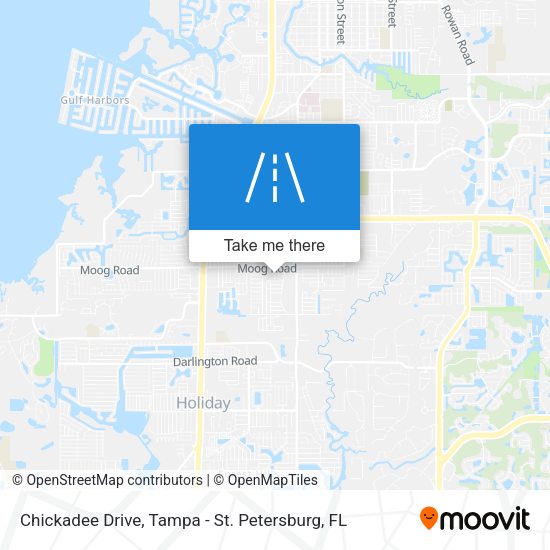 Chickadee Drive map