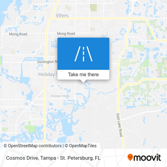 Mapa de Cosmos Drive