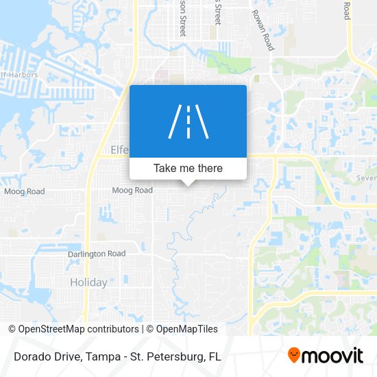 Dorado Drive map
