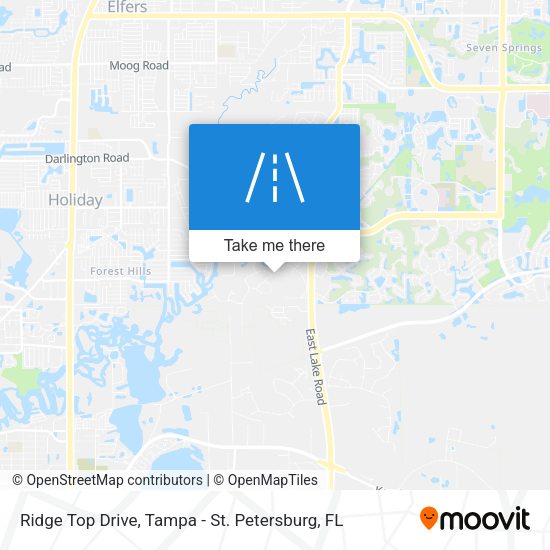 Ridge Top Drive map