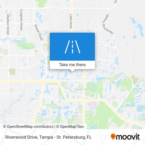 Riverwood Drive map