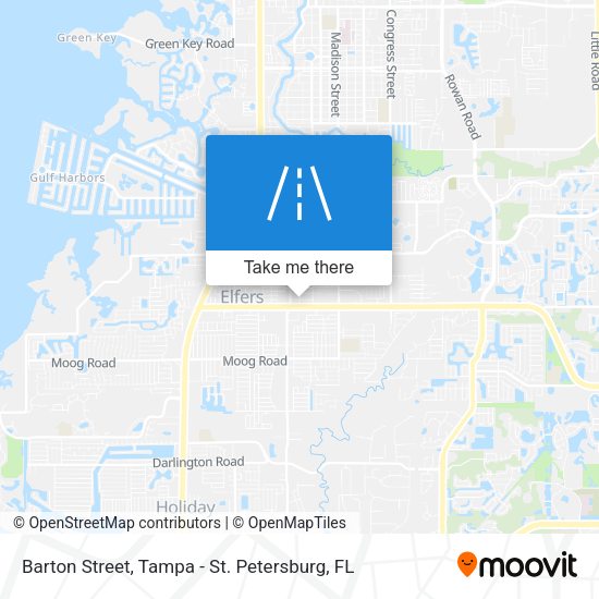 Barton Street map