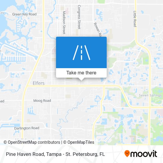 Mapa de Pine Haven Road
