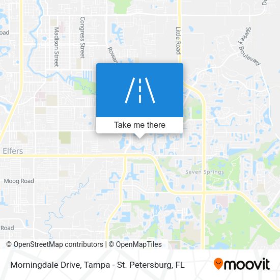 Morningdale Drive map
