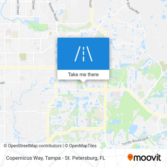 Copernicus Way map
