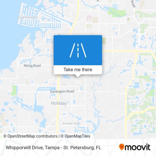 Mapa de Whipporwill Drive