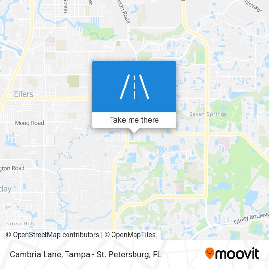 Cambria Lane map