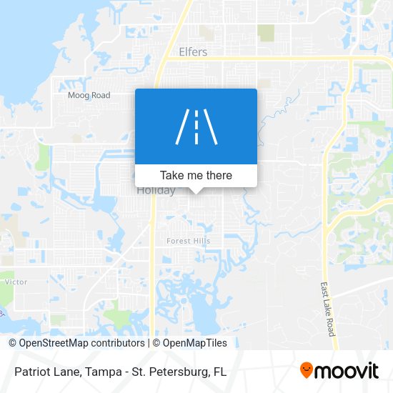 Mapa de Patriot Lane