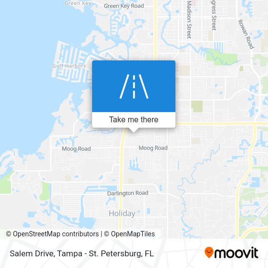 Salem Drive map