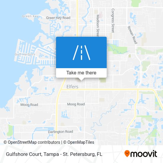 Gulfshore Court map