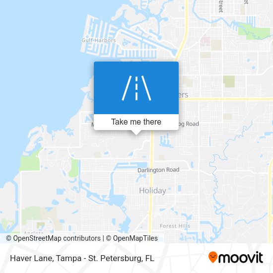 Haver Lane map