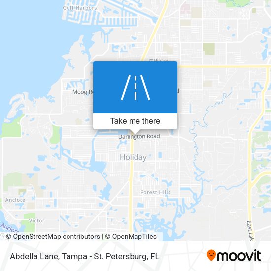 Abdella Lane map