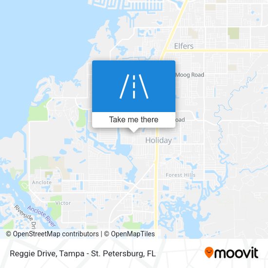 Reggie Drive map