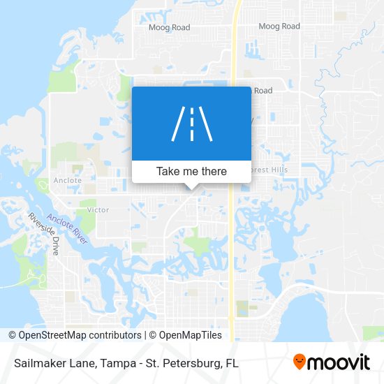Sailmaker Lane map