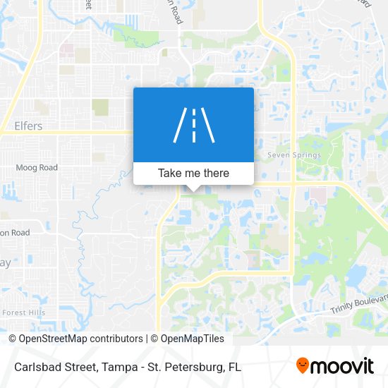 Carlsbad Street map