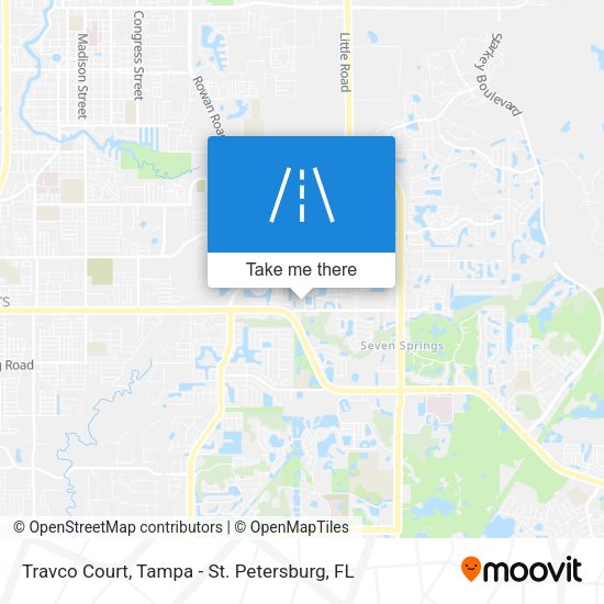 Travco Court map