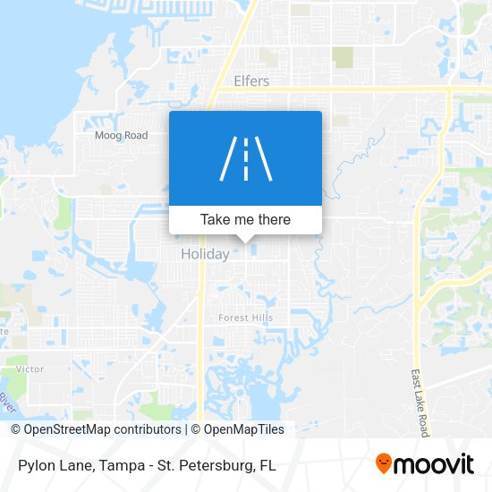 Pylon Lane map
