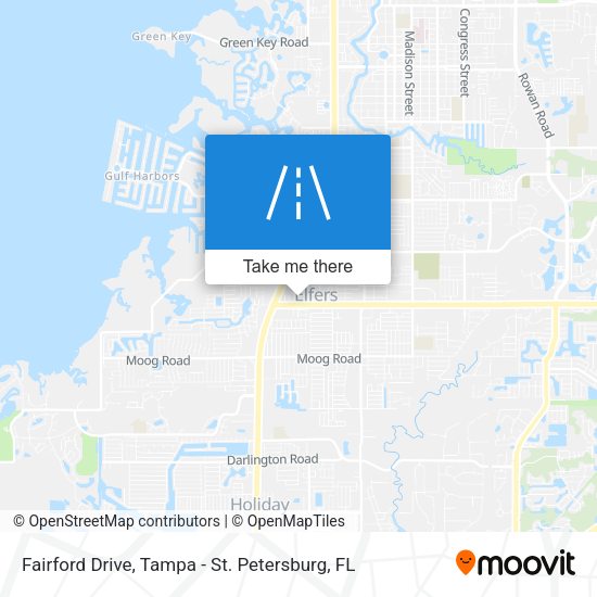 Mapa de Fairford Drive