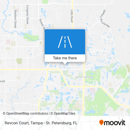 Revcon Court map