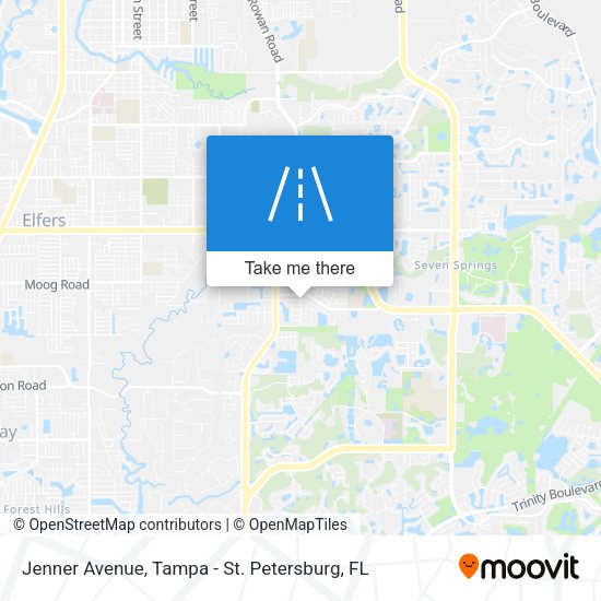 Jenner Avenue map