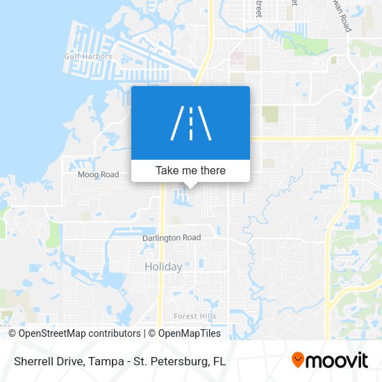 Sherrell Drive map