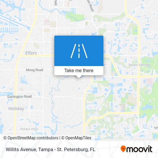 Willits Avenue map