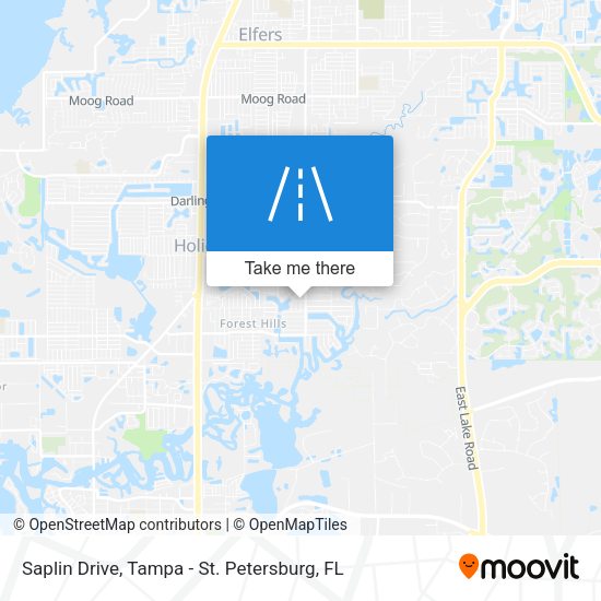 Saplin Drive map