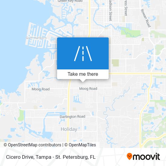 Cicero Drive map