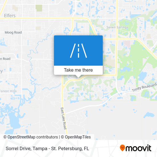 Sorrel Drive map