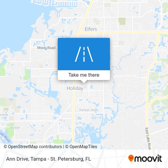 Mapa de Ann Drive