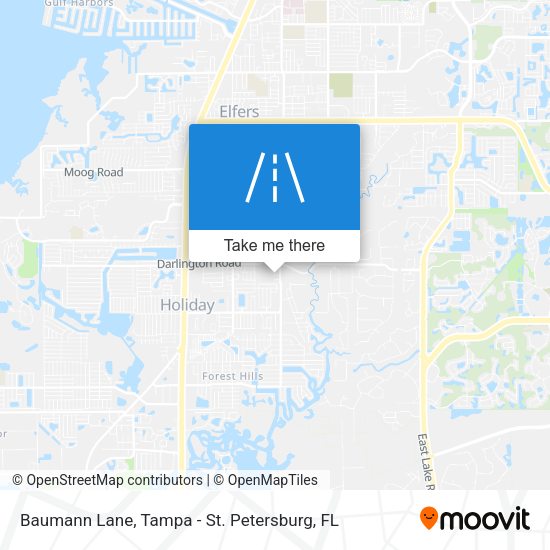 Baumann Lane map