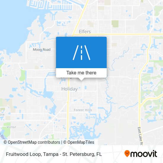 Fruitwood Loop map