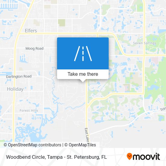 Mapa de Woodbend Circle