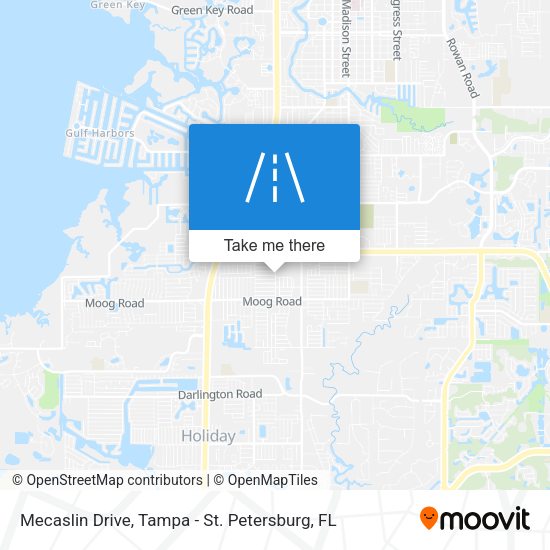 Mecaslin Drive map