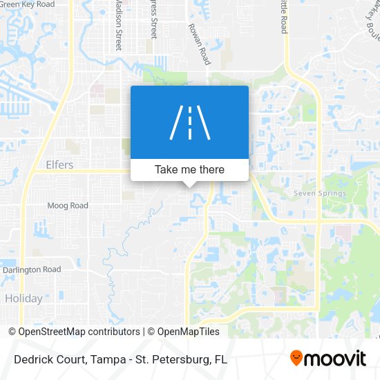 Dedrick Court map
