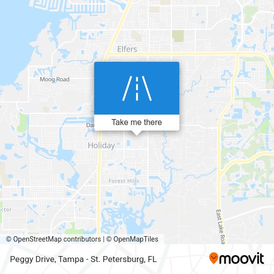 Peggy Drive map