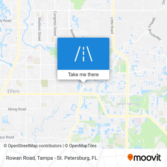 Mapa de Rowan Road