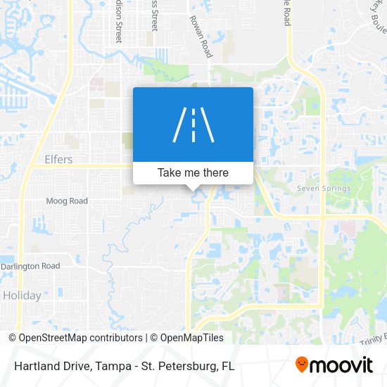 Hartland Drive map