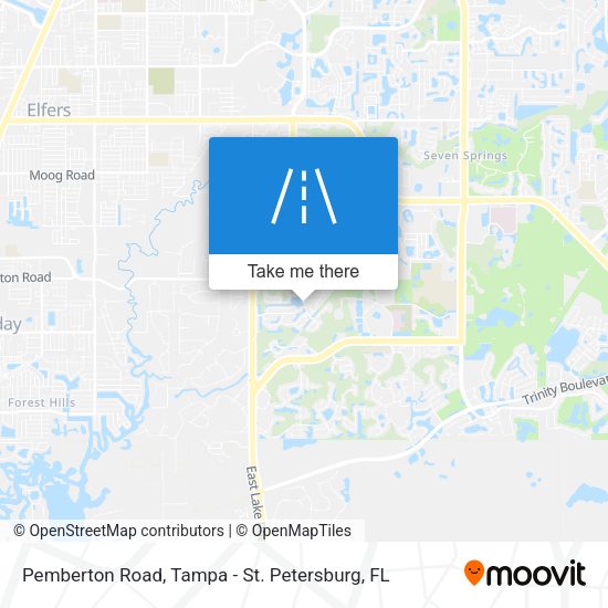 Pemberton Road map