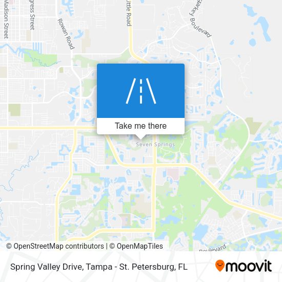 Mapa de Spring Valley Drive