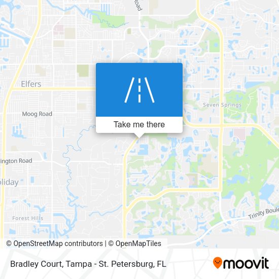 Bradley Court map