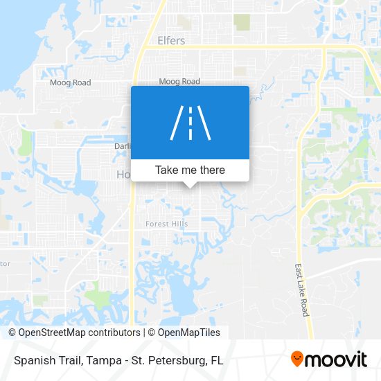 Mapa de Spanish Trail