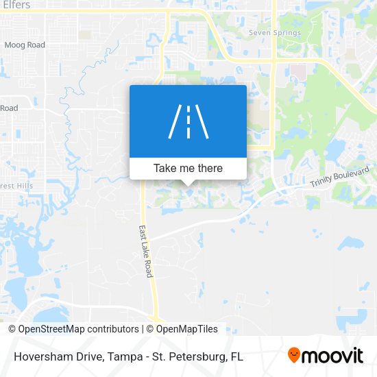 Hoversham Drive map